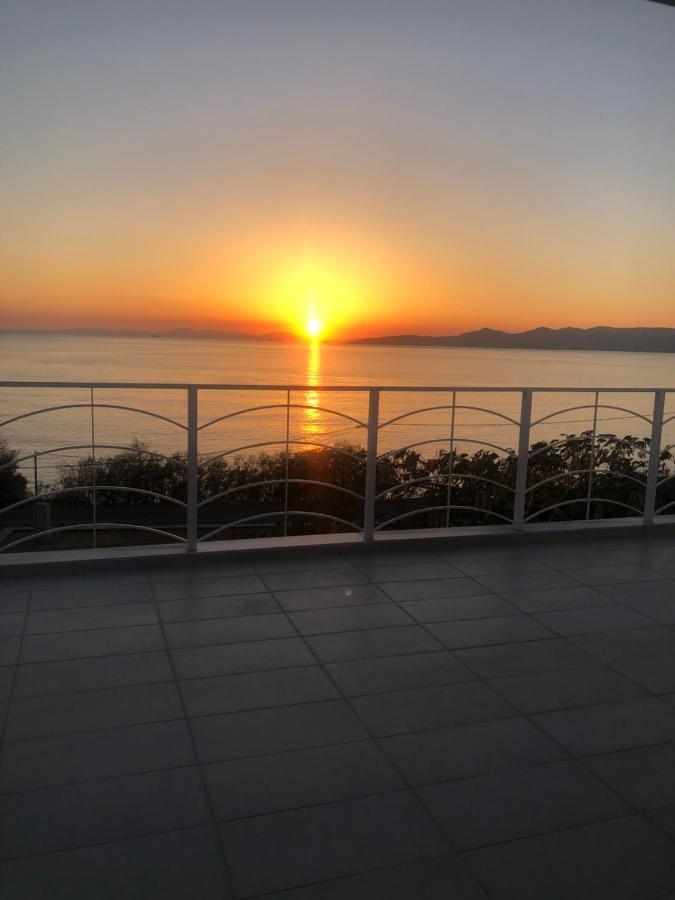 Dreamy Sunsets Faros Villa Karystos  Buitenkant foto